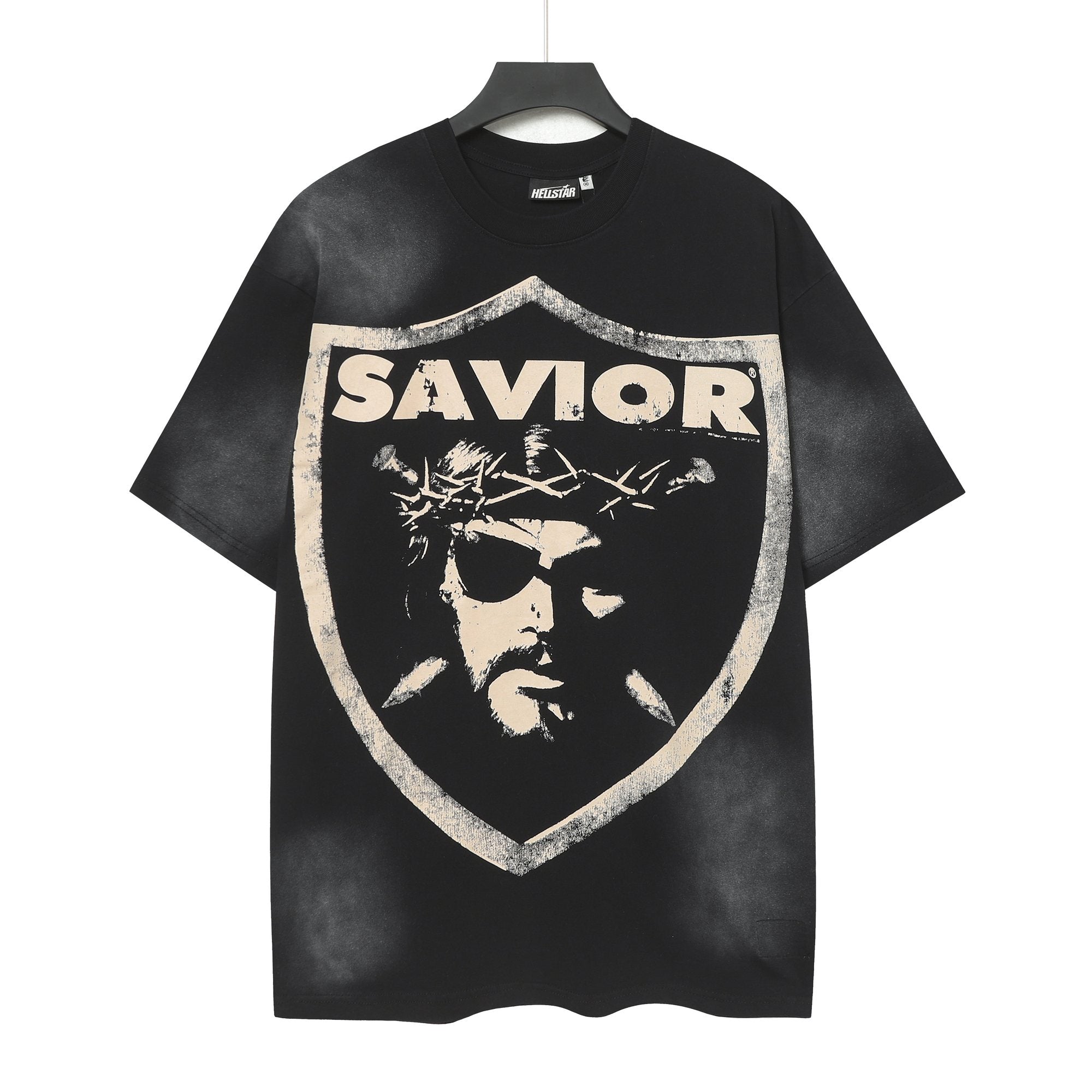Hellstar Savior Bigger Than Satan Graphic T-Shirt — hero