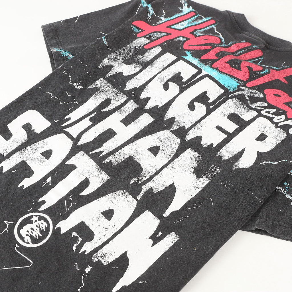 Hellstar Bigger Than Satan Graphic T-Shirt — detail