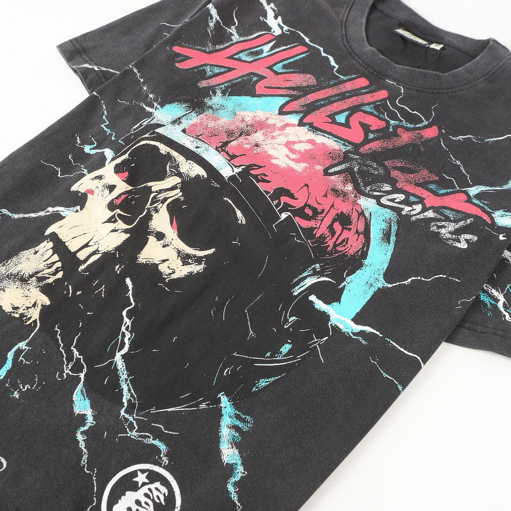 Hellstar Bigger Than Satan Graphic T-Shirt — detail