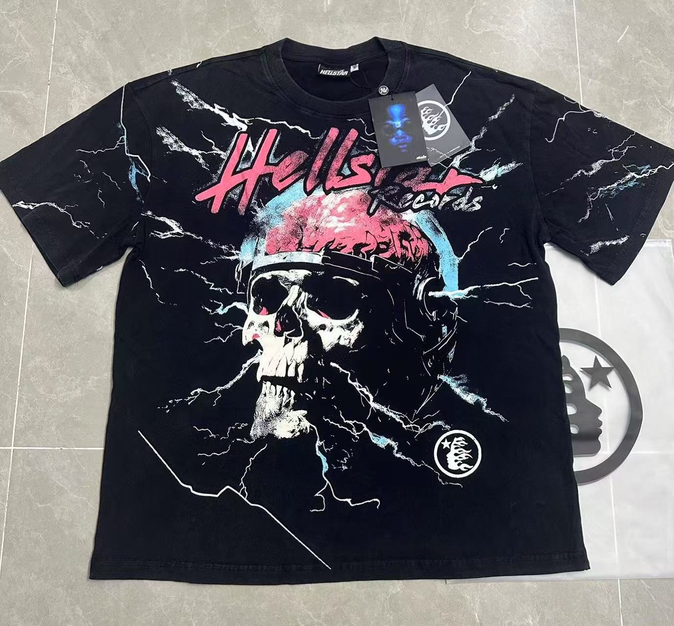 Hellstar Bigger Than Satan Graphic T-Shirt — front
