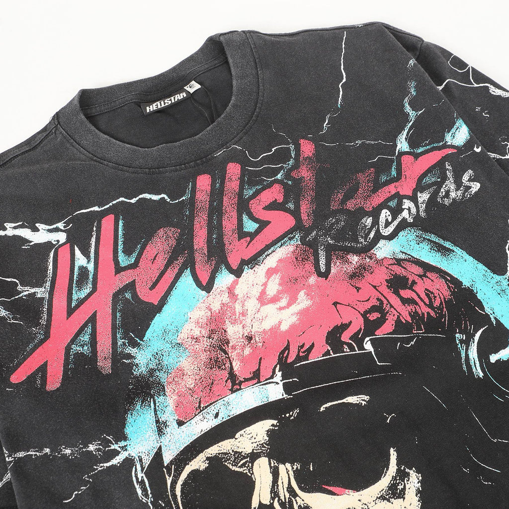 Hellstar Bigger Than Satan Graphic T-Shirt — detail