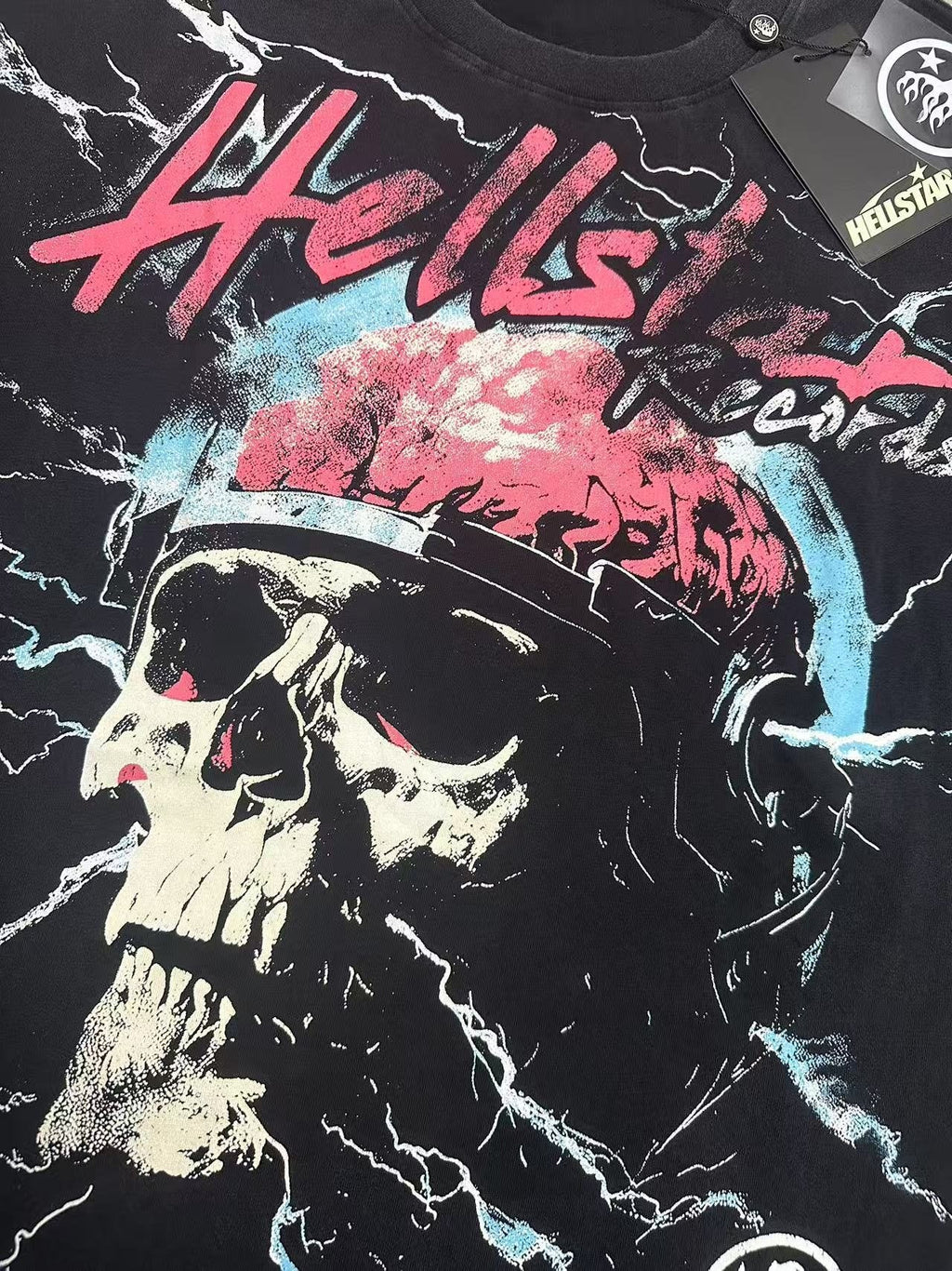 Hellstar Bigger Than Satan Graphic T-Shirt — detail