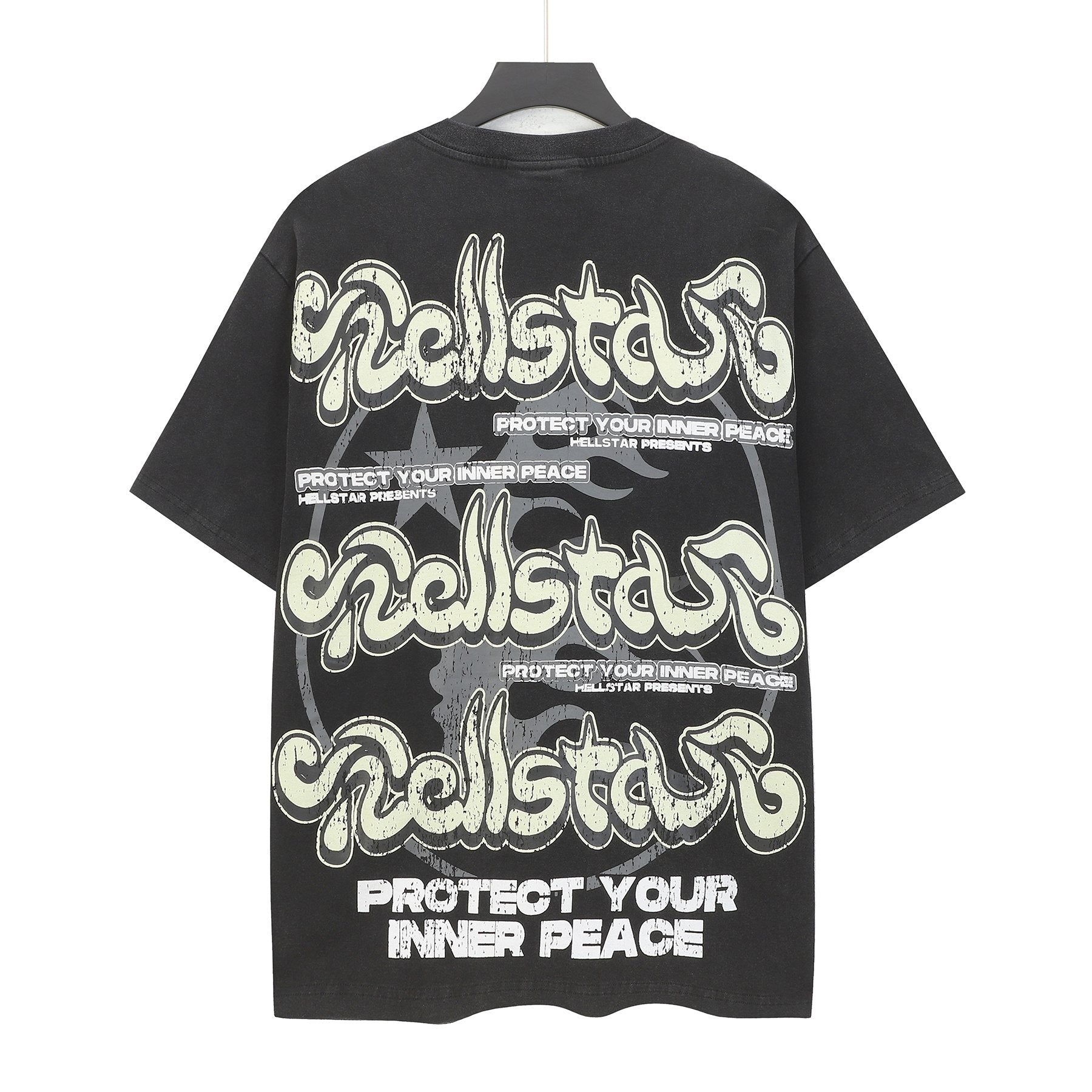 Hellstar Protect Your Inner Peace Graphic T-Shirt — back