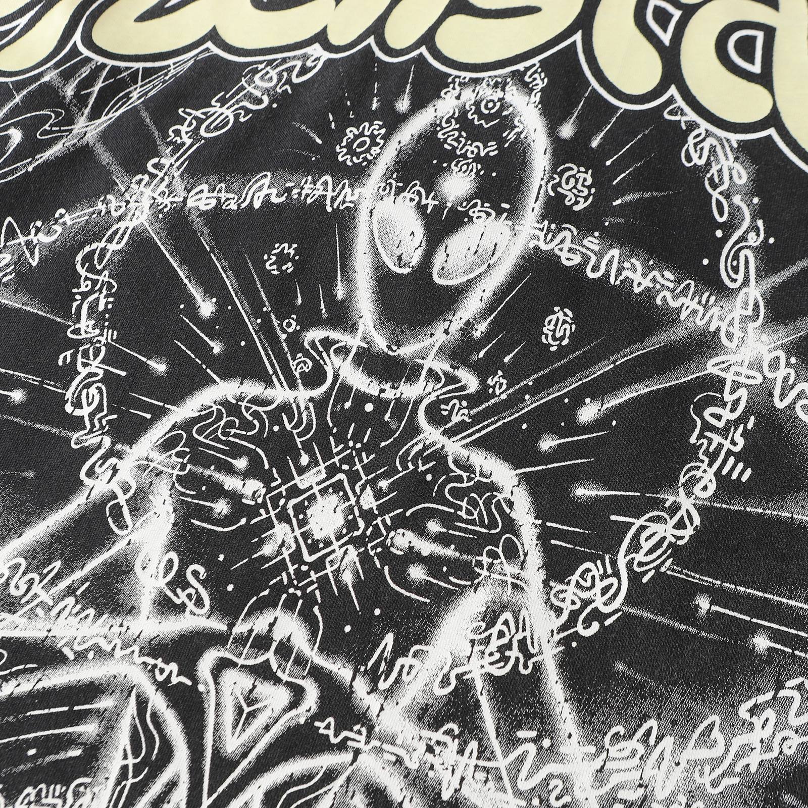 Hellstar Protect Your Inner Peace Graphic T-Shirt — detail