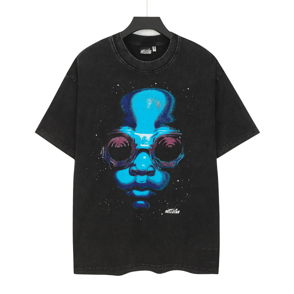 Hellstar Future Face Graphic Short-Sleeve T-Shirt — hero