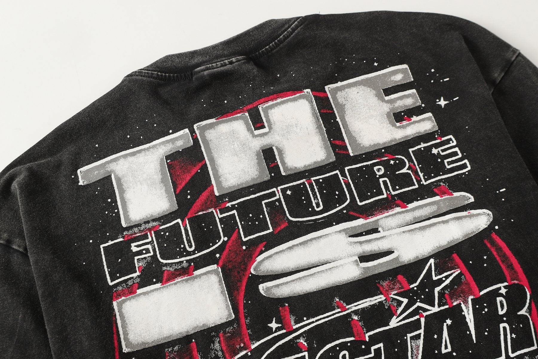 Hellstar Future Face Graphic Short-Sleeve T-Shirt — detail