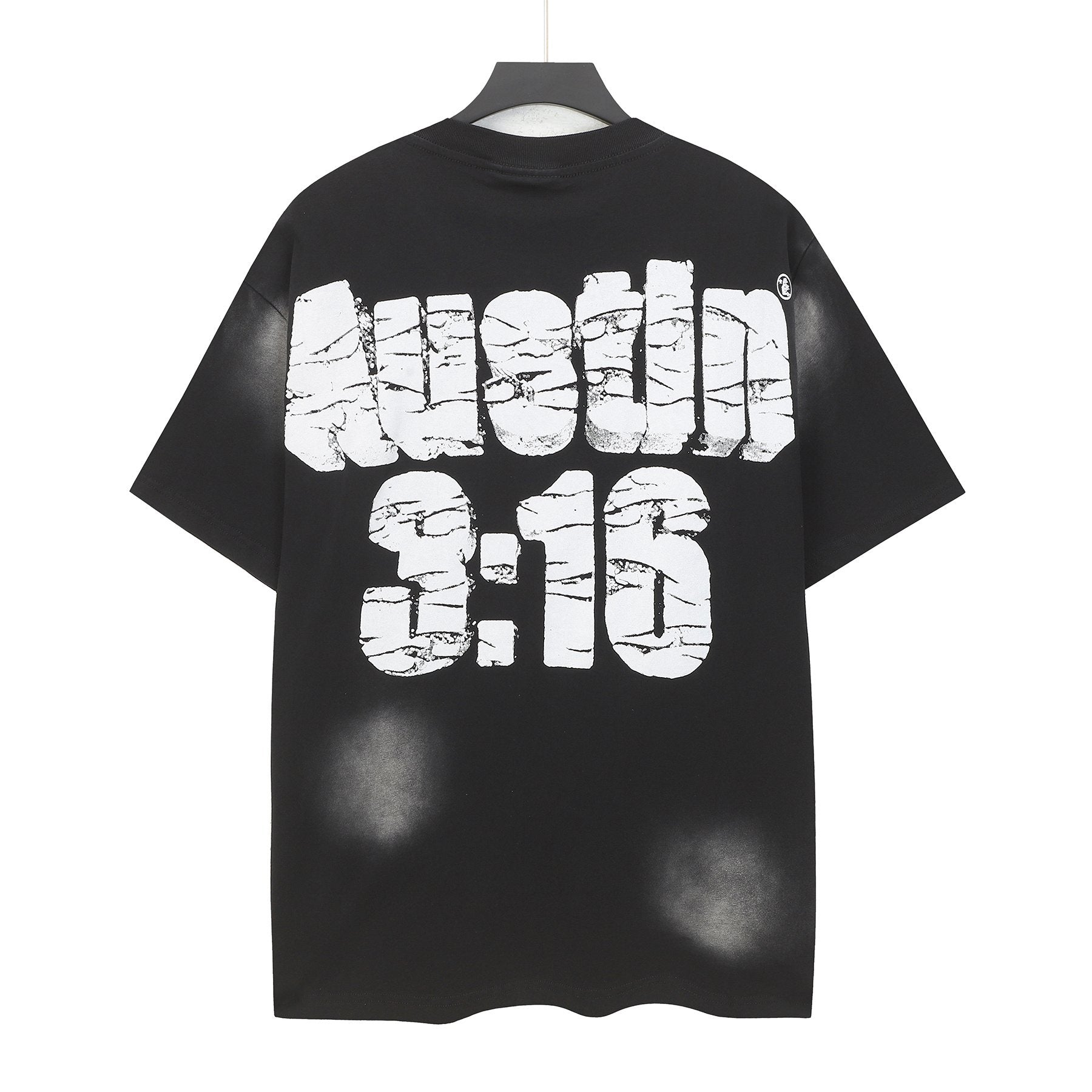 Hellstar 3:16 Distressed Graphic T-Shirt — back