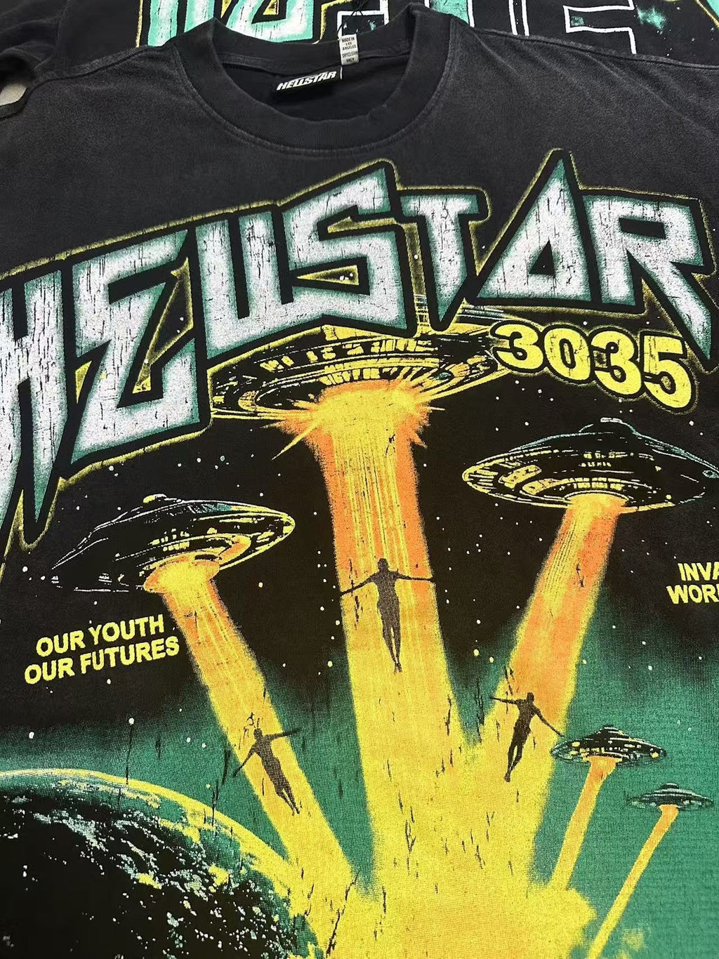 Hellstar UFO Graphic T-Shirt — detail