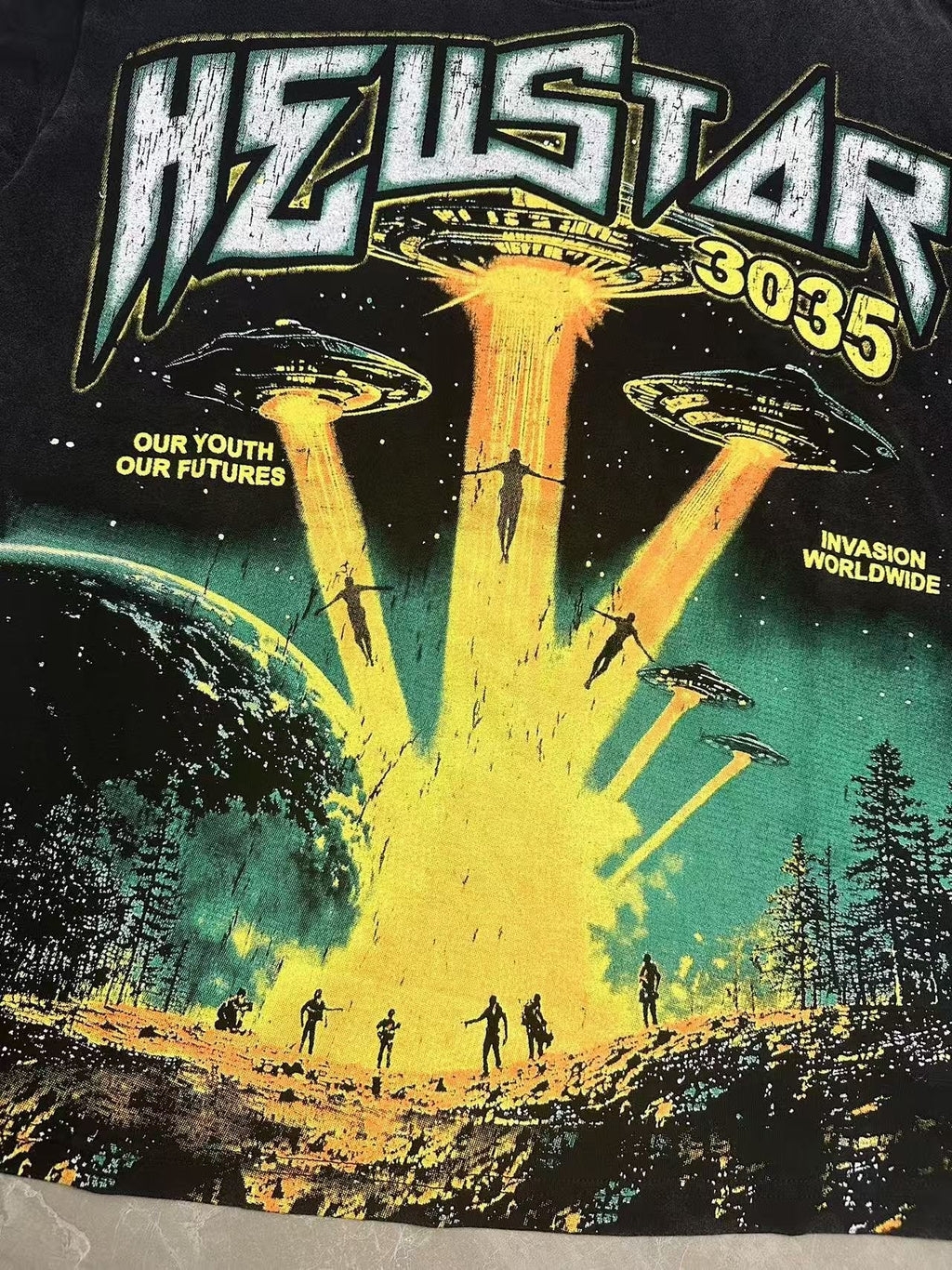 Hellstar UFO Graphic T-Shirt — detail