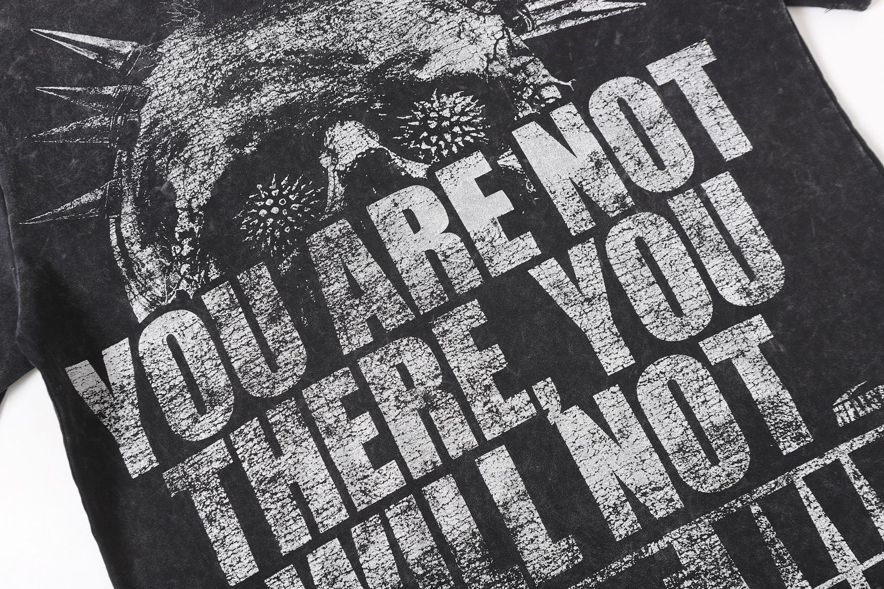 Hellstar Skull Graphic Short-Sleeve T-Shirt — detail