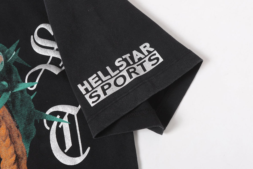 Hellstar Doll Graphic Short-Sleeve T-Shirt — detail