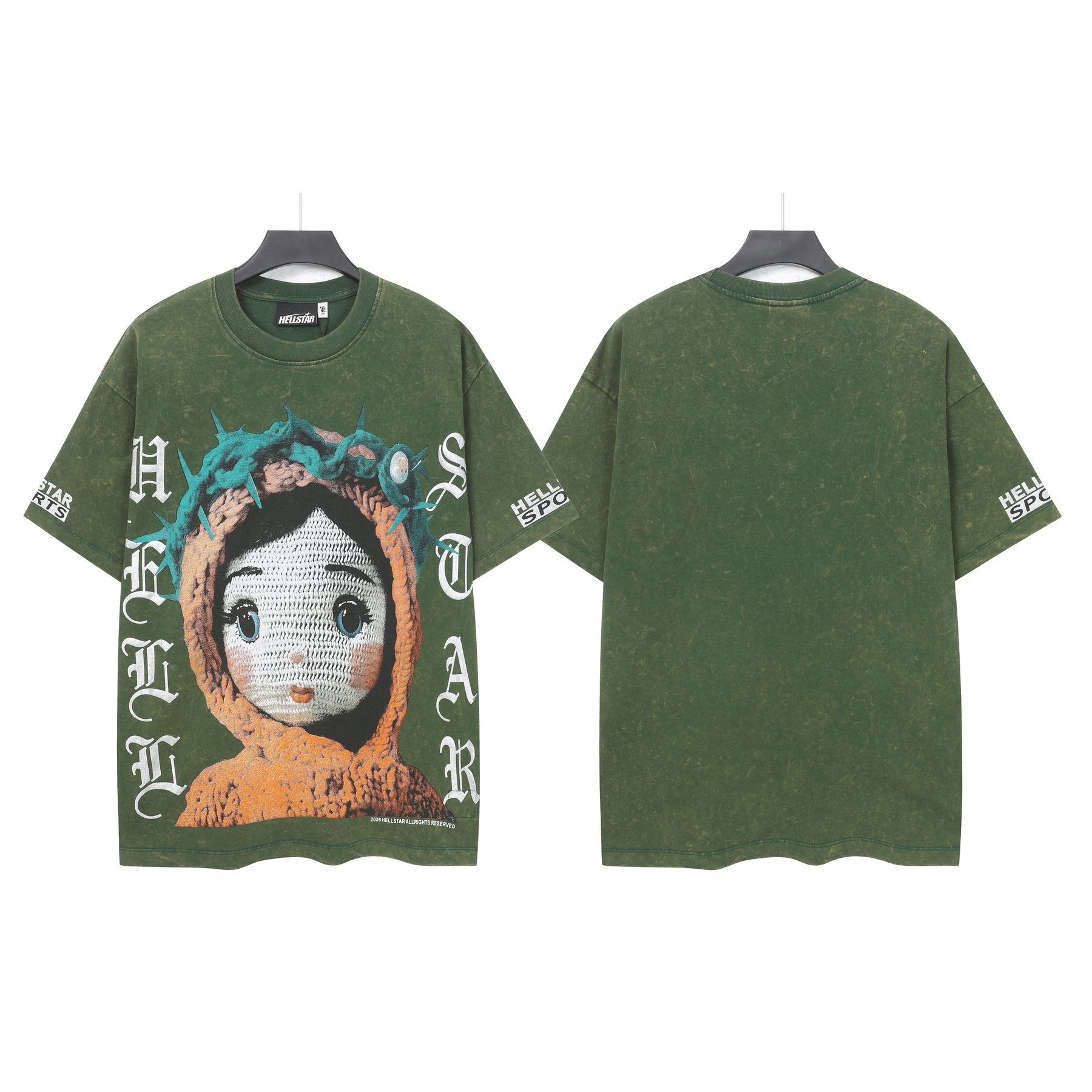 Hellstar Doll Graphic Short-Sleeve T-Shirt — front