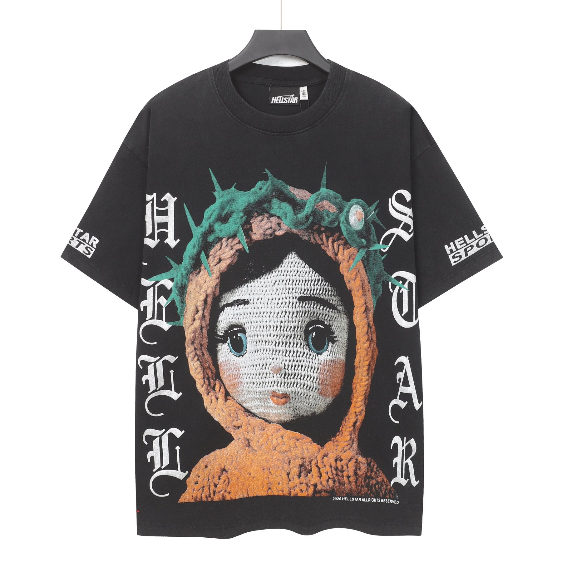 Hellstar Doll Graphic Short-Sleeve T-Shirt — front