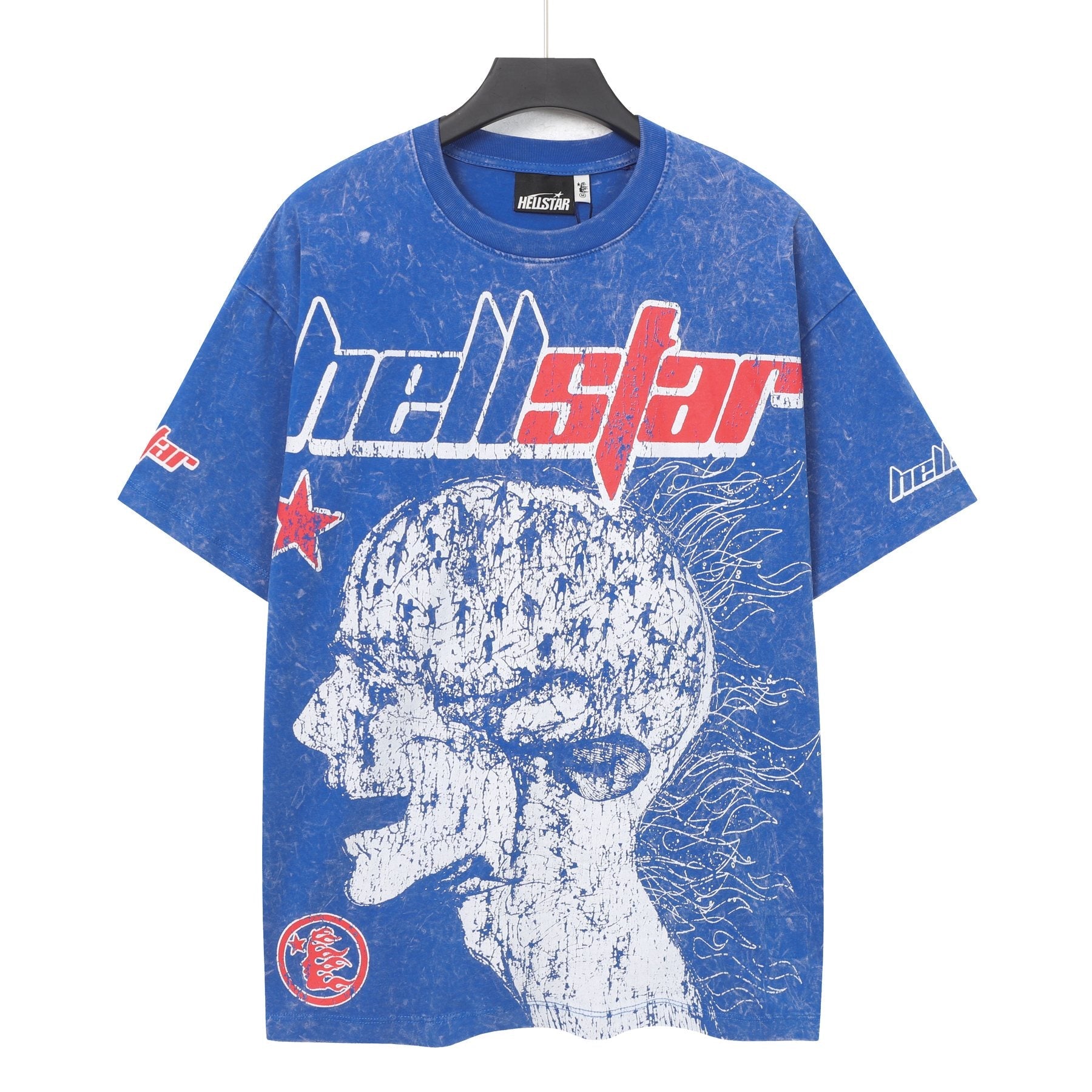 Hellstar Skull Graphic T-Shirt — front