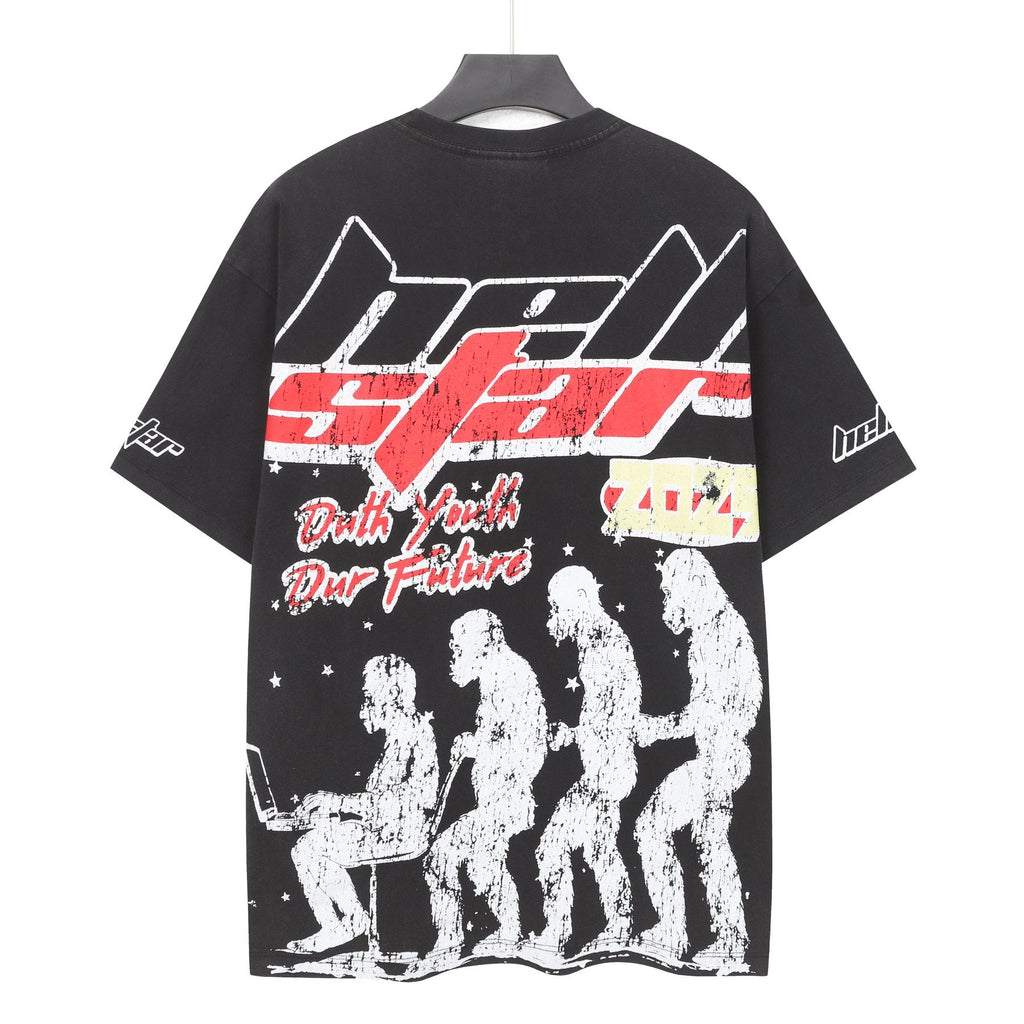 Hellstar Skull Graphic T-Shirt — back