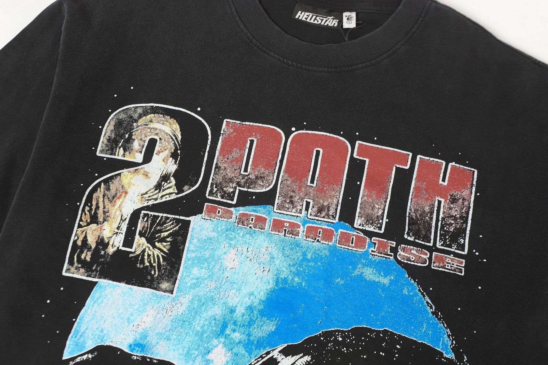 Hellstar Washed Graphic T-Shirt — detail