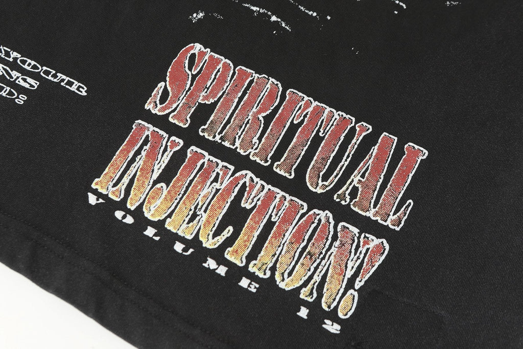 Hellstar Washed Graphic T-Shirt — detail