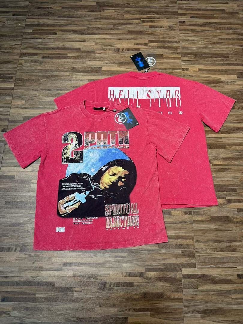 Hellstar Washed Graphic T-Shirt — context