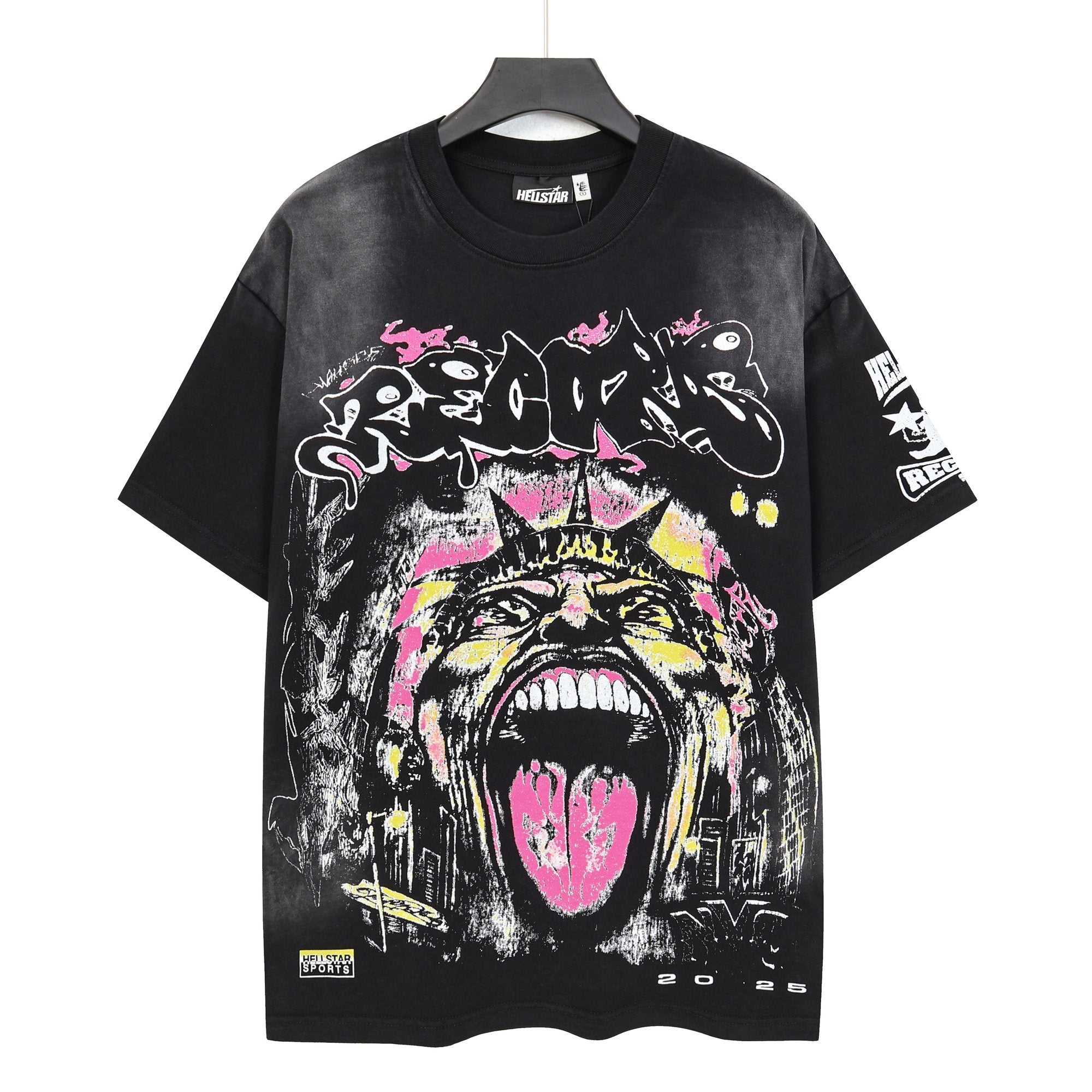 Hellstar NYC Distressed Graphic Short-Sleeve T-Shirt — hero