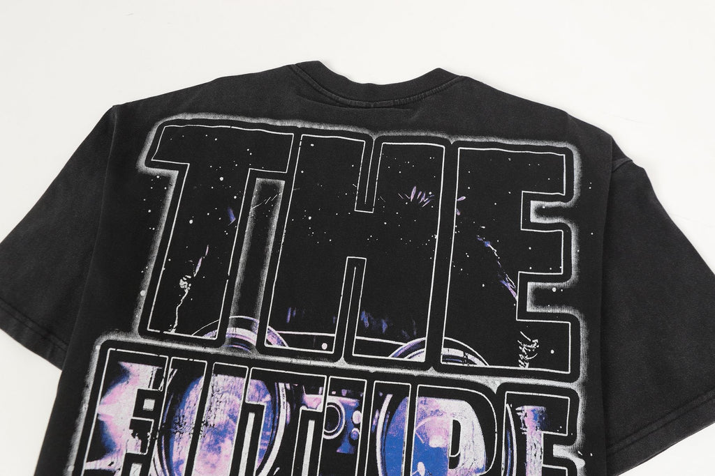 Hellstar Records Portrait Graphic T-Shirt — detail