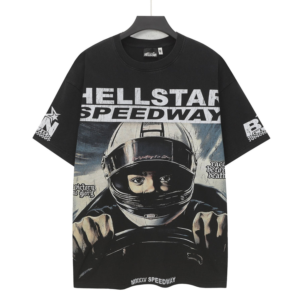Hellstar Race Before Death Racing Graphic T-Shirt — hero