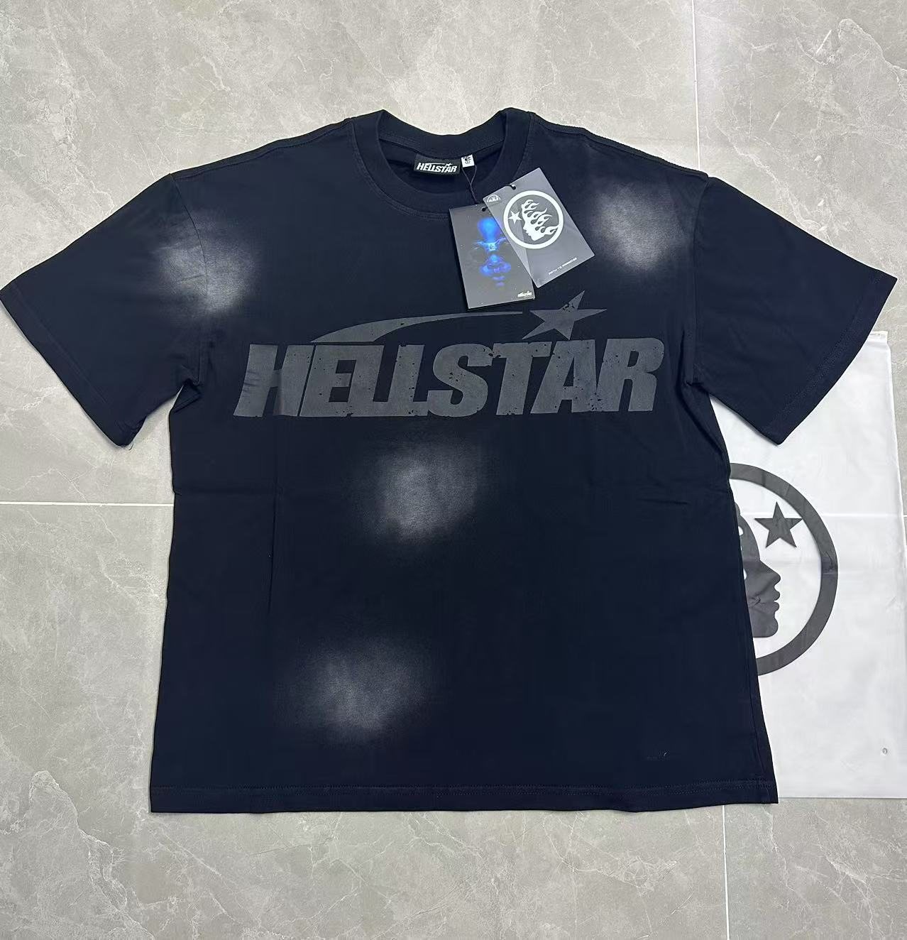 Hellstar Front Wordmark Short-Sleeve T-Shirt — front