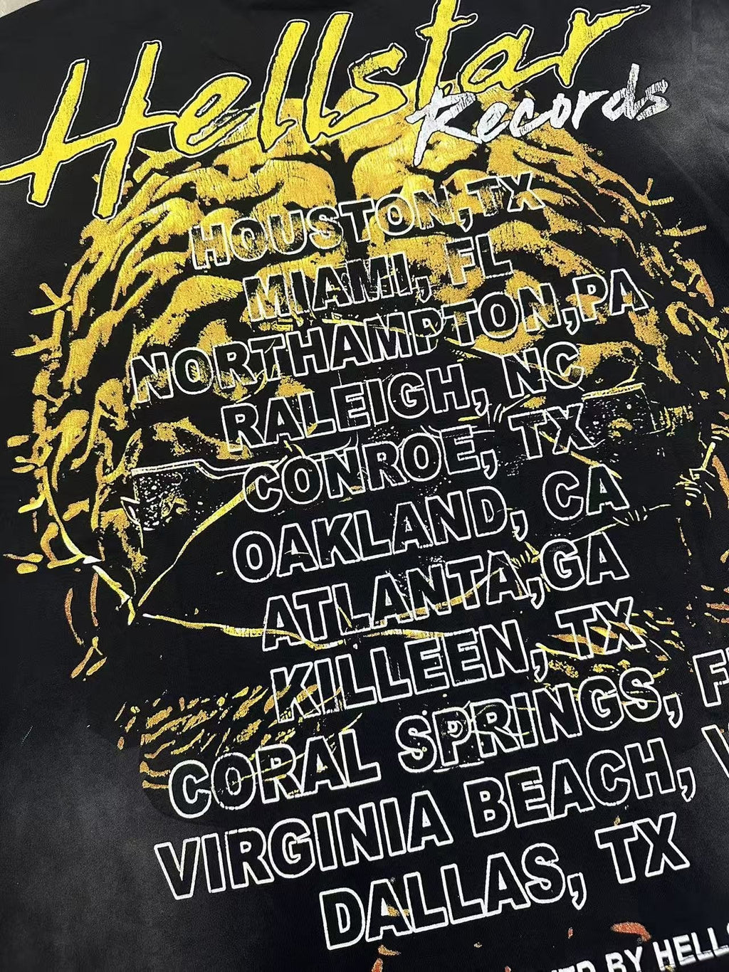 Hellstar Skull Graphic Short-Sleeve T-Shirt — detail