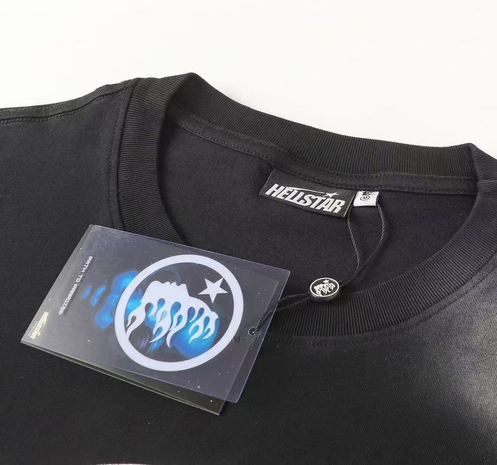 Hellstar Path to Paradise Angel Graphic T-Shirt — neck_label