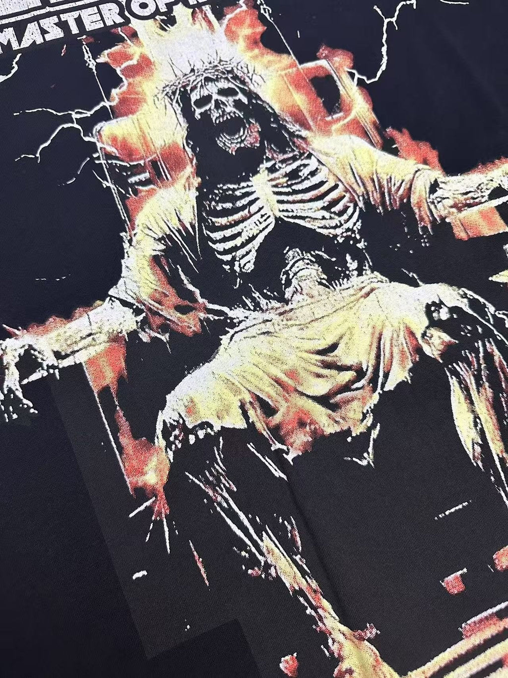 Hellstar Master of Records Tour Graphic T-Shirt — detail