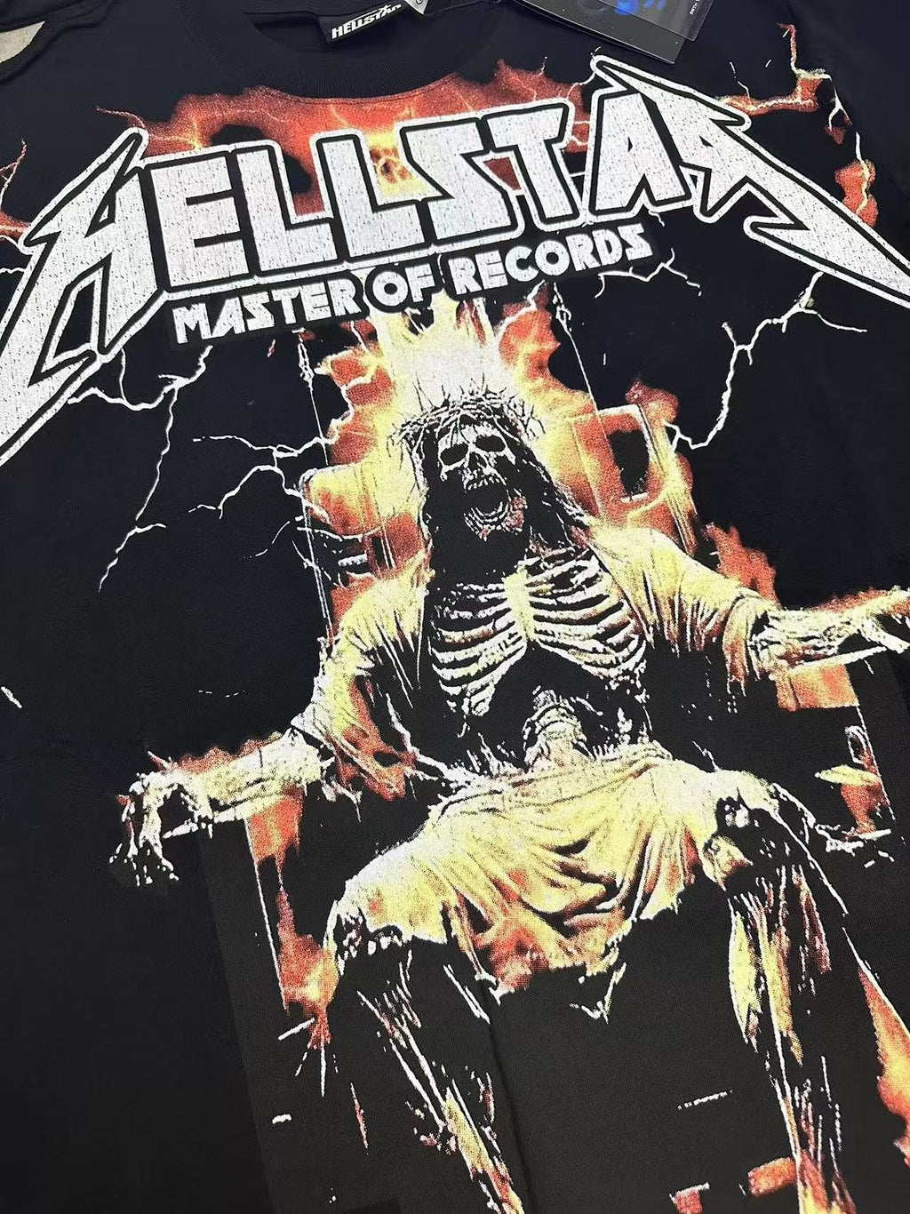 Hellstar Master of Records Tour Graphic T-Shirt — detail