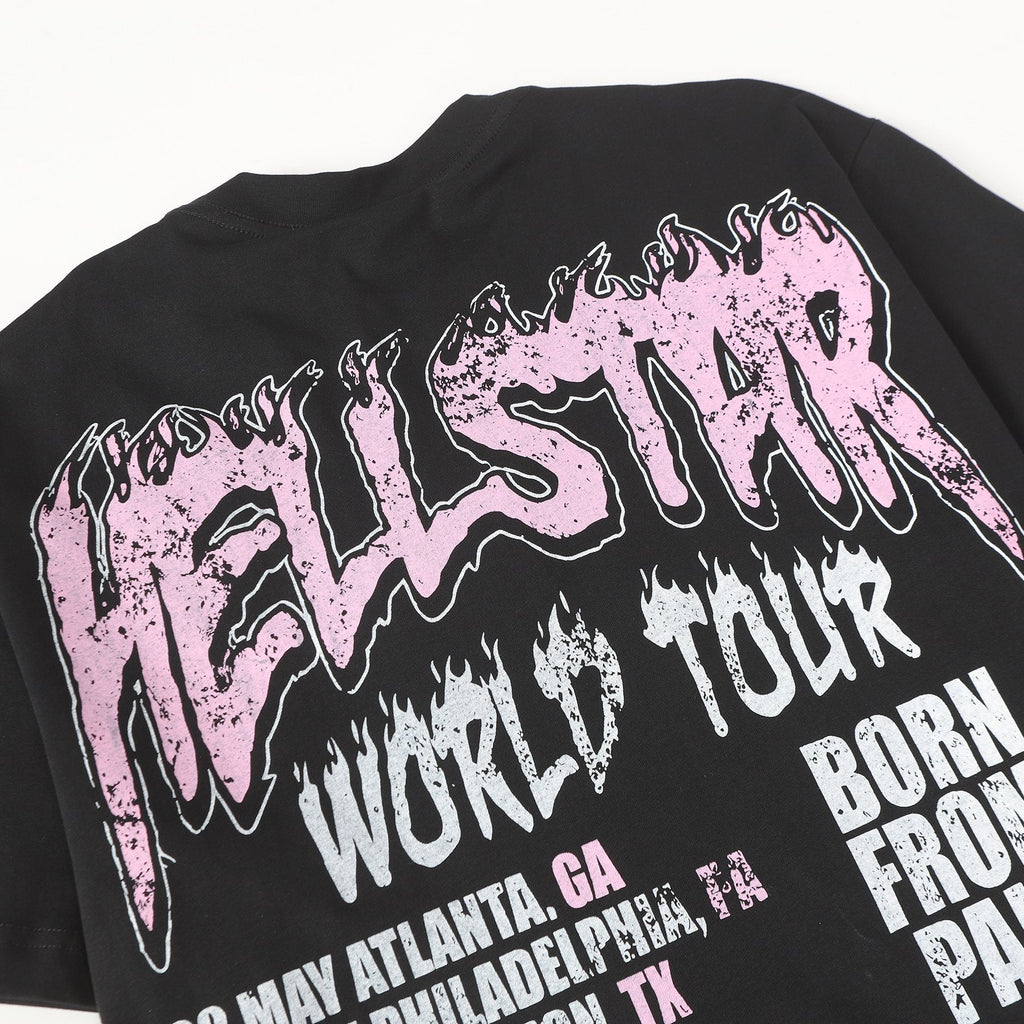 Hellstar Born From Pain World Tour Graphic T-Shirt — detail