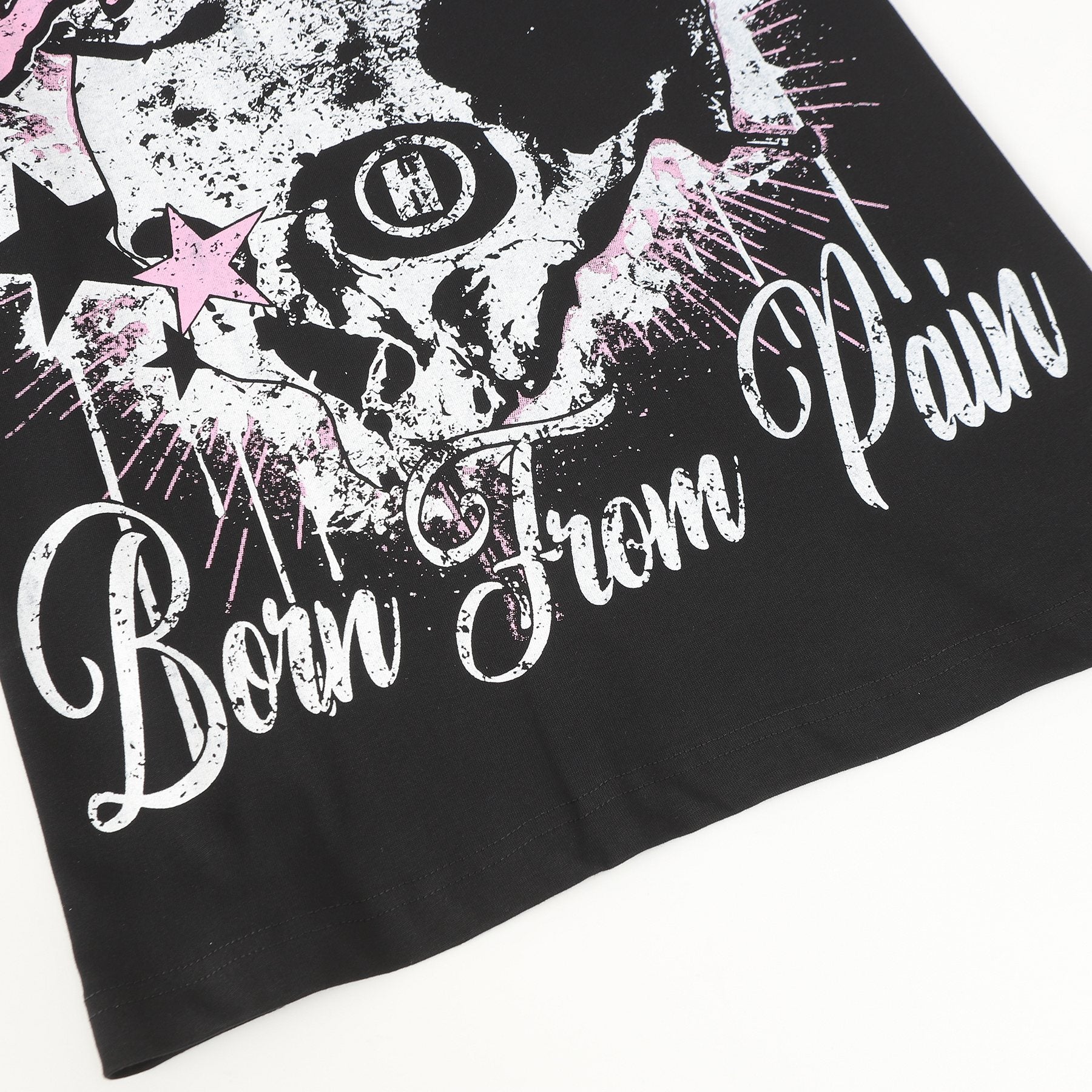 Hellstar Born From Pain World Tour Graphic T-Shirt — detail