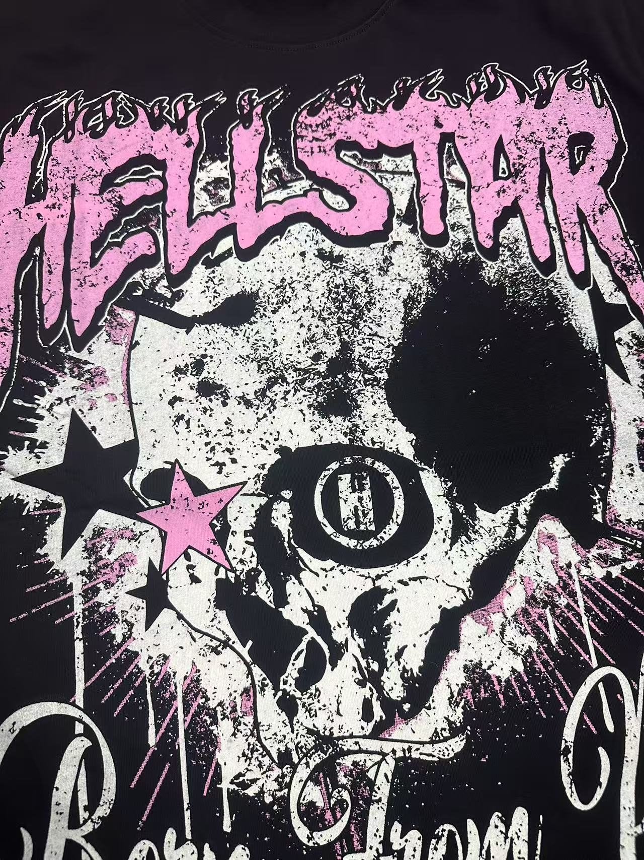 Hellstar Born From Pain World Tour Graphic T-Shirt — detail