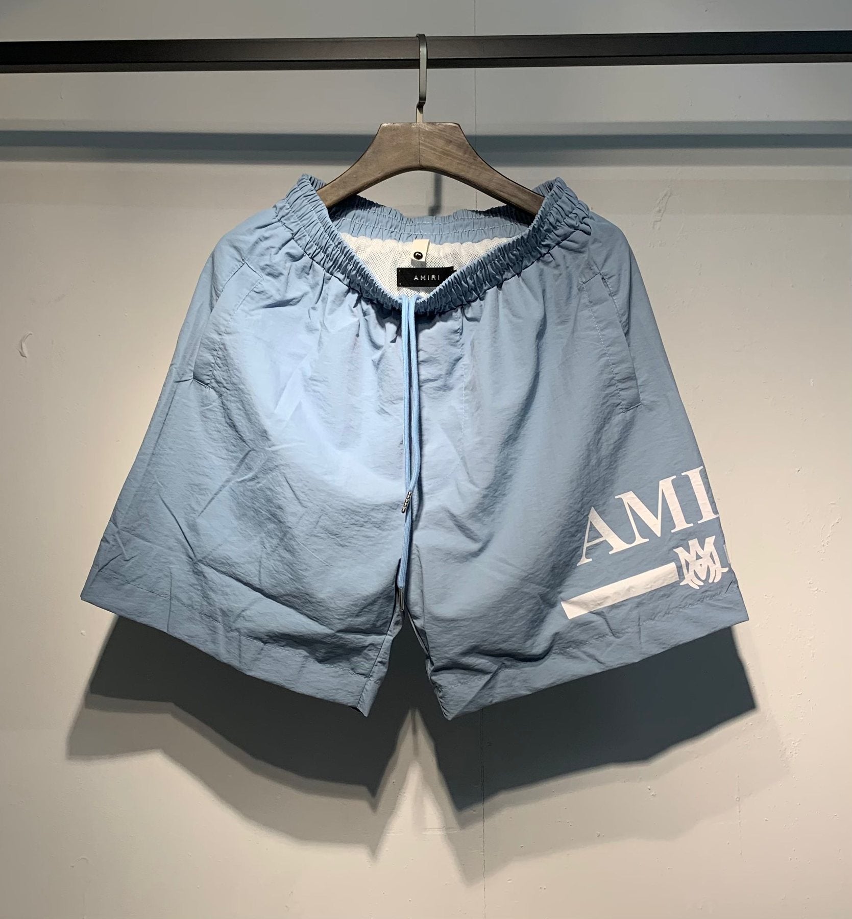 AMIRI Logo Graphic Shorts — front