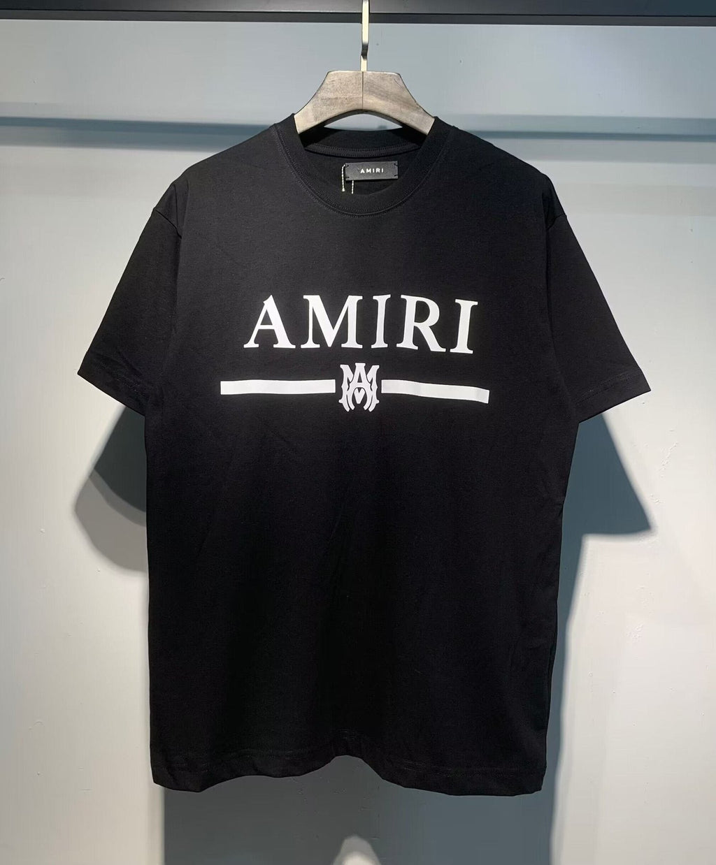 AMIRI Bar Motif Graphic Short-Sleeve T-Shirt — front