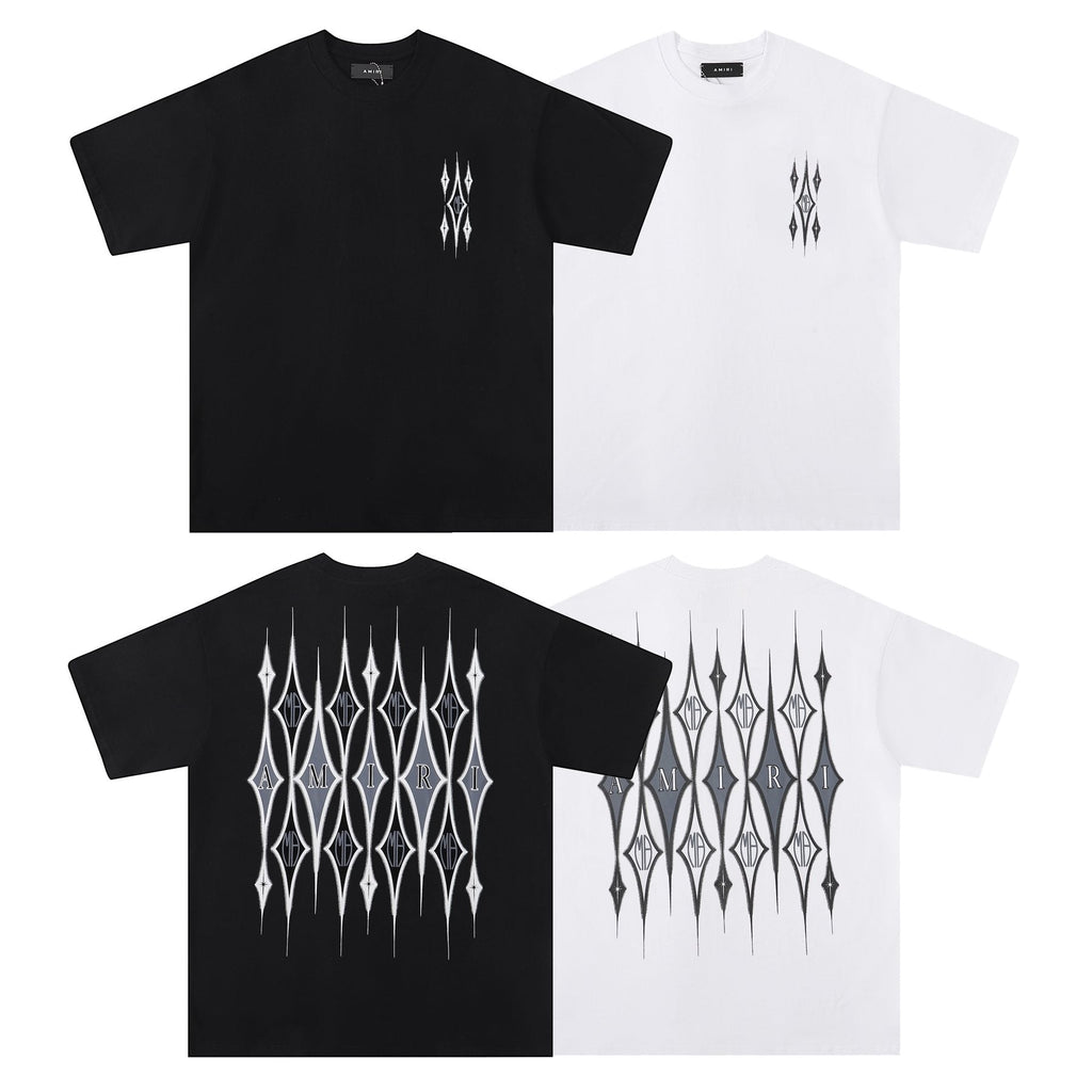 AMIRI Front & Back Graphic T-Shirt — comparison