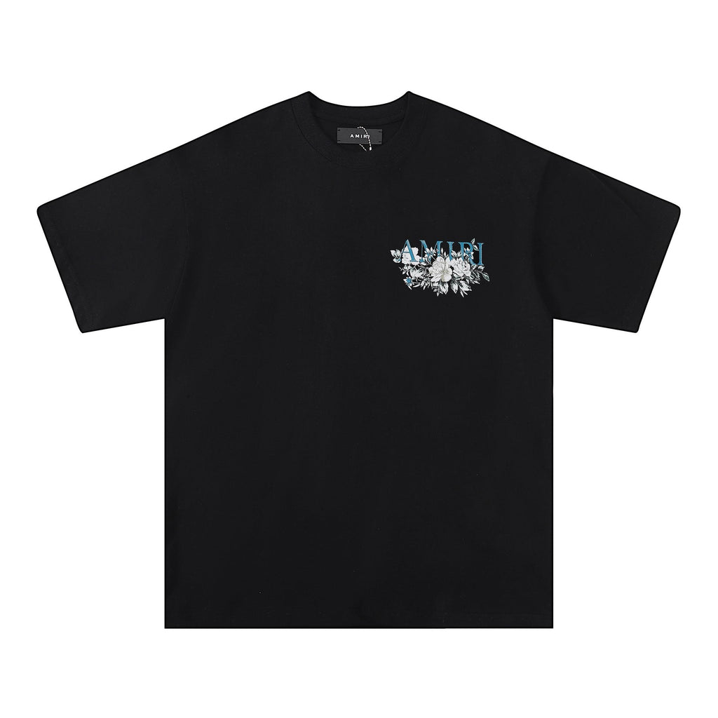 AMIRI Floral Graphic Short-Sleeve T-Shirt — front