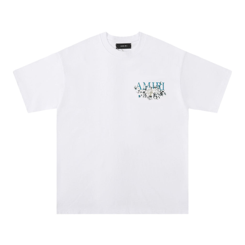 AMIRI Floral Graphic Short-Sleeve T-Shirt — front