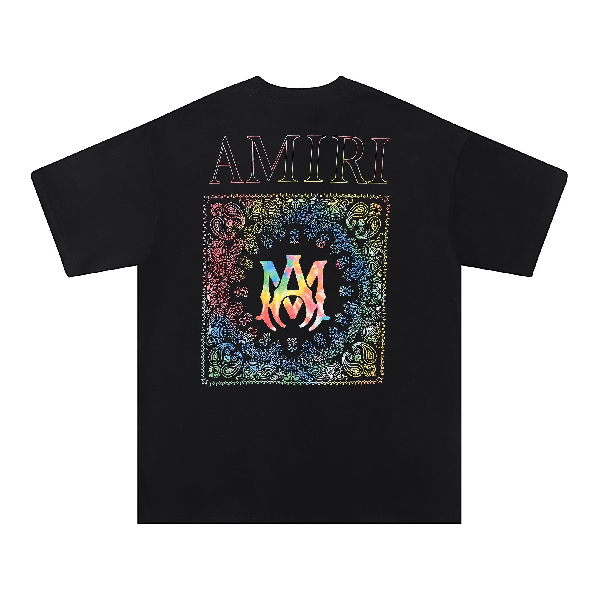 AMIRI Rainbow Bandana Back Graphic T-Shirt — hero