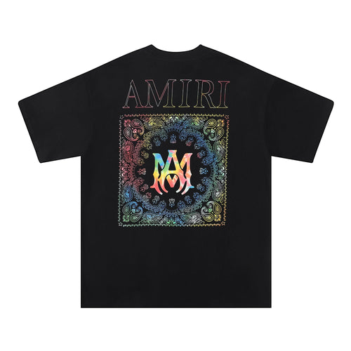 AMIRI Rainbow Bandana Back Graphic T-Shirt — hero