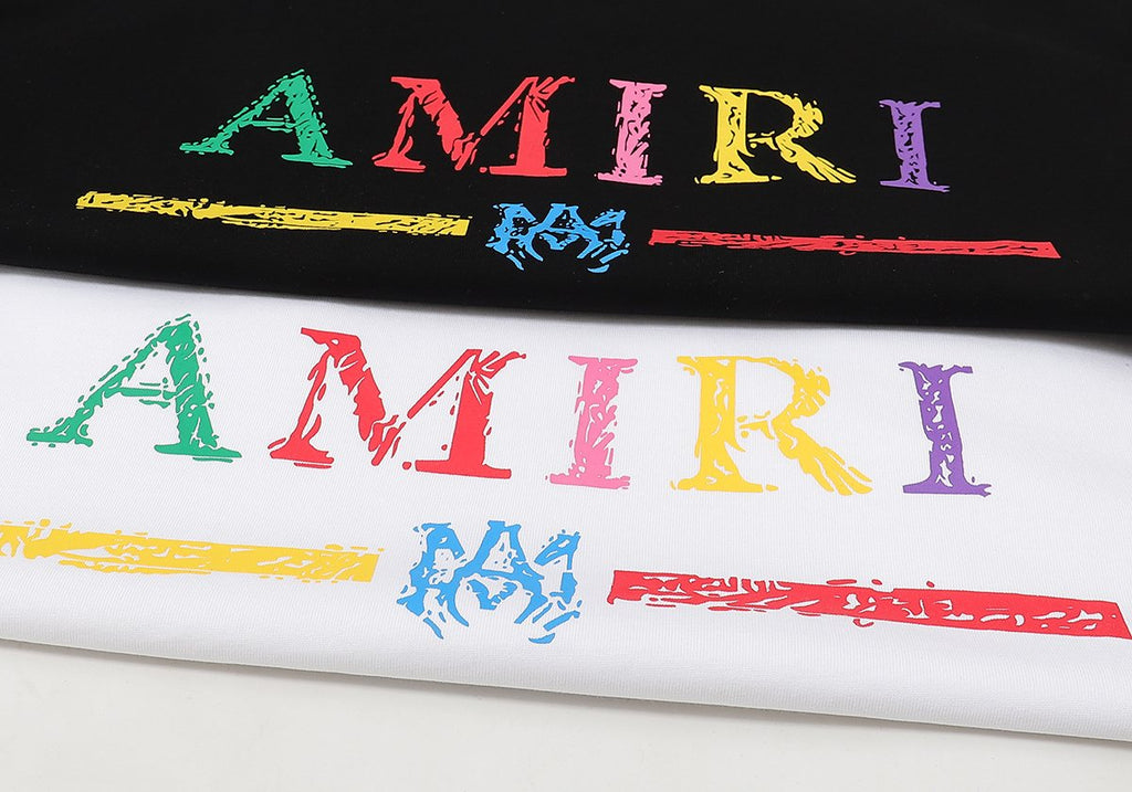 AMIRI Front Graphic Short-Sleeve T-Shirt — fabric_closeup