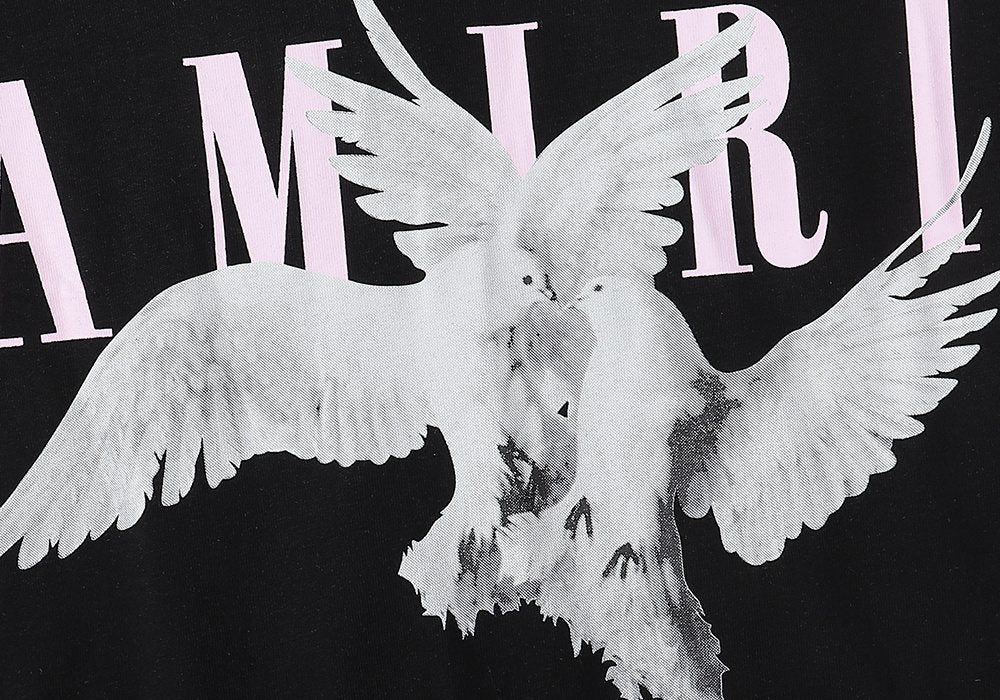 AMIRI Dove Graphic Short-Sleeve T-Shirt — detail