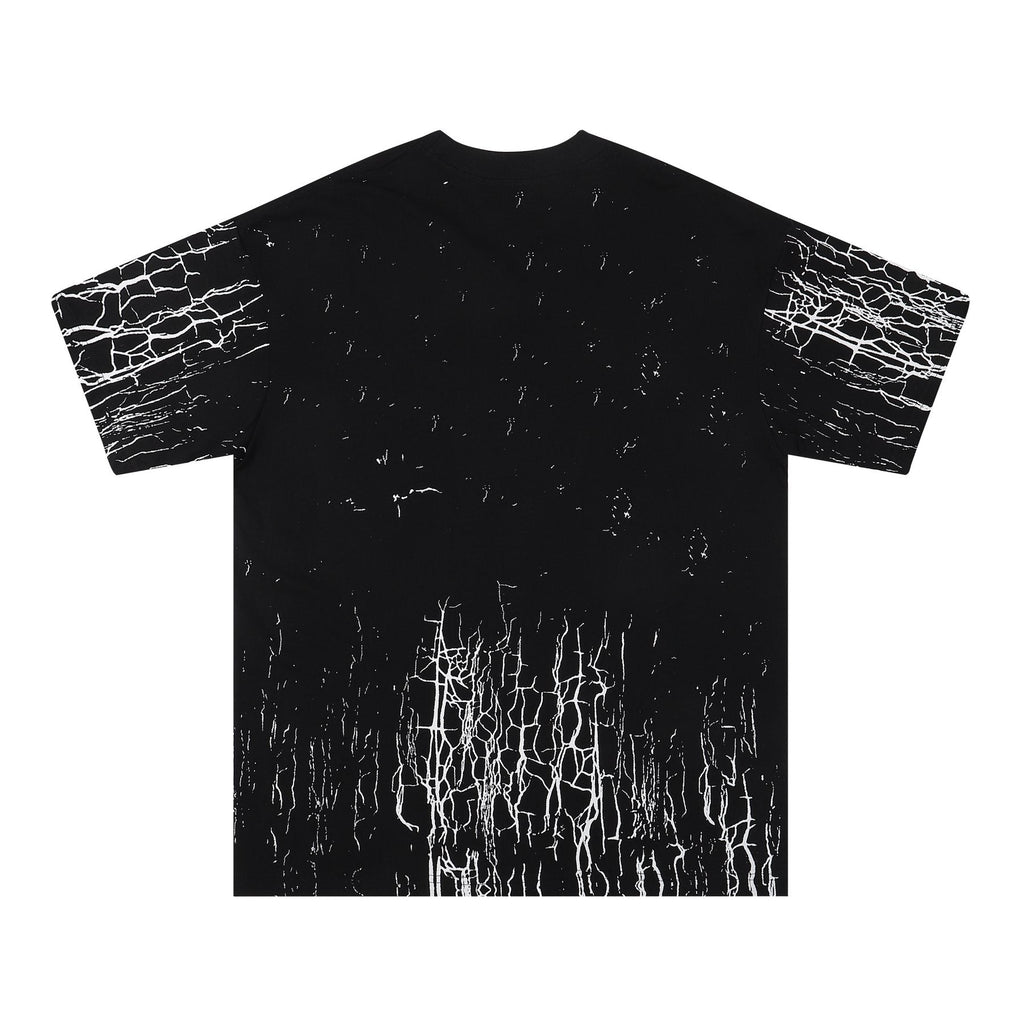 AMIRI Distressed Crackle Graphic T-Shirt — back