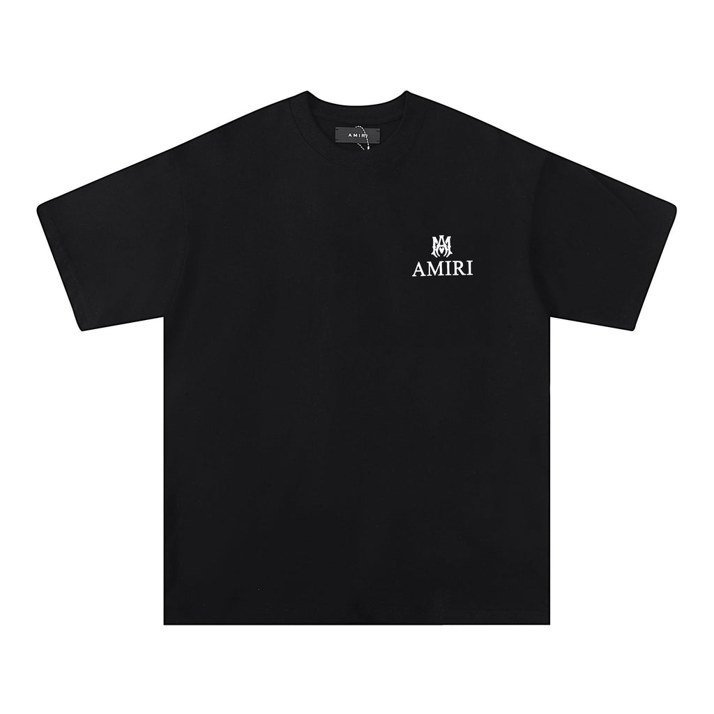 AMIRI Logo-Line Short-Sleeve T-Shirt — front