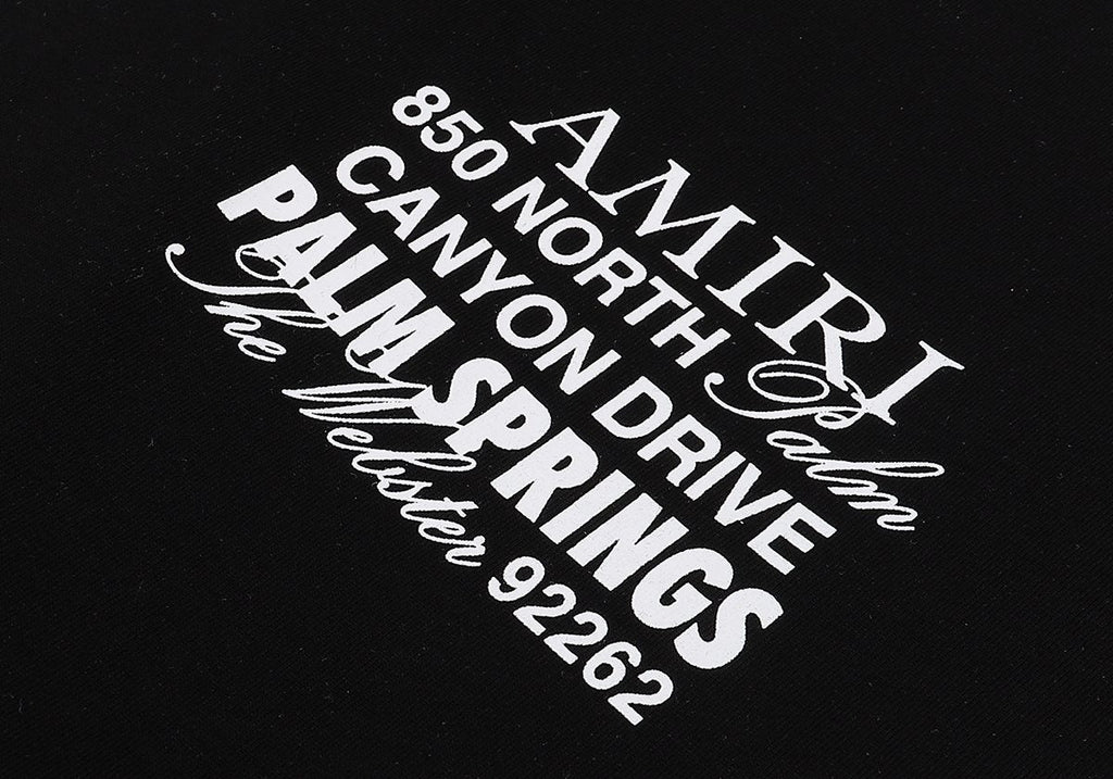 AMIRI Pink Bone Graphic T-Shirt — detail