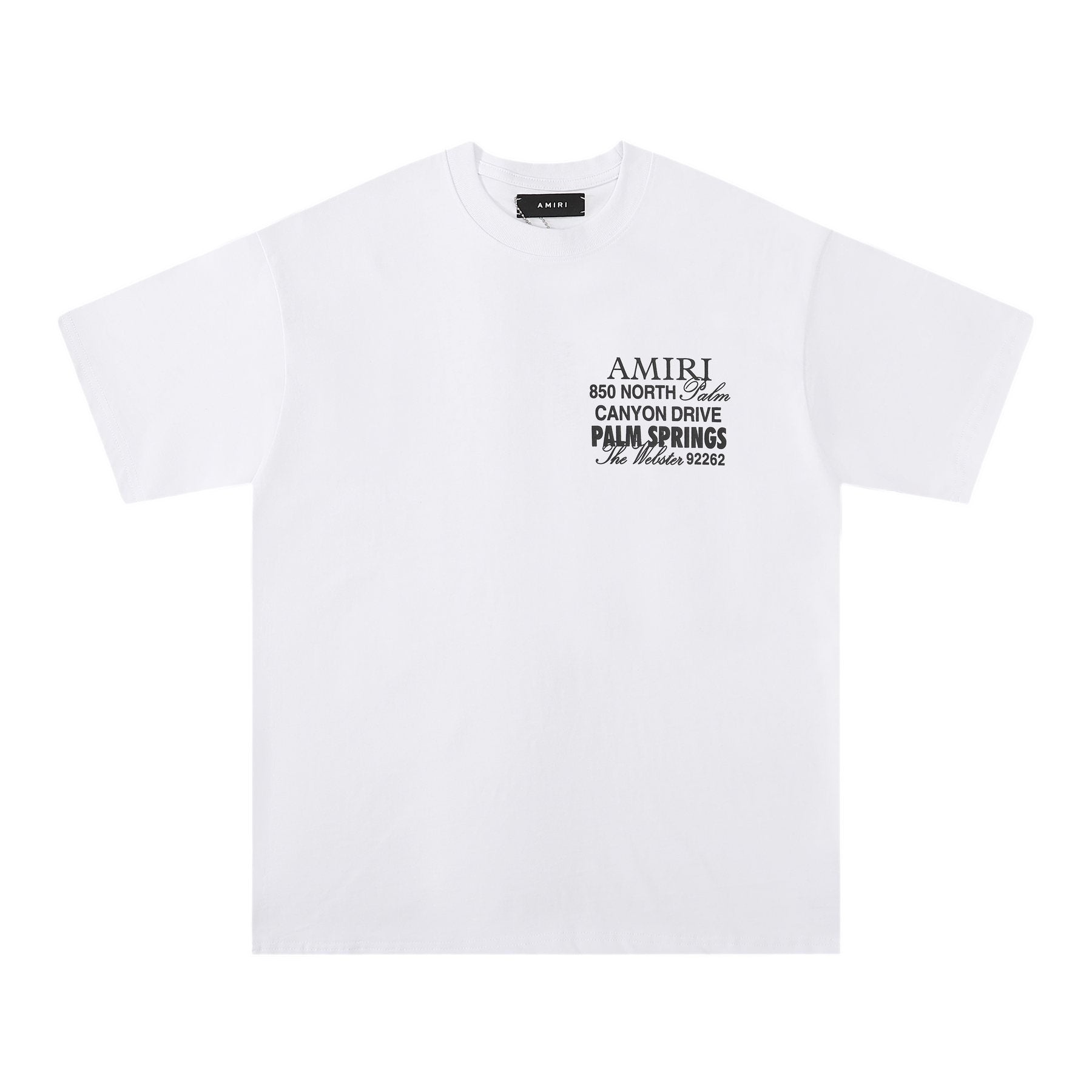 AMIRI Pink Bone Graphic T-Shirt — front