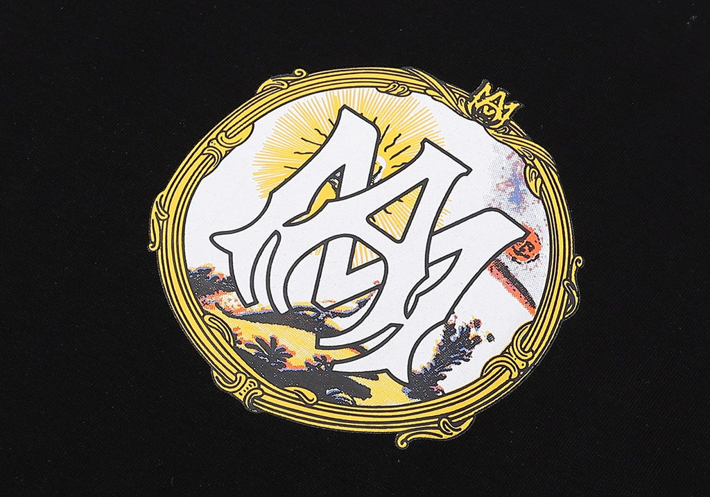 AMIRI Circular Back Graphic Short-Sleeve T-Shirt — detail