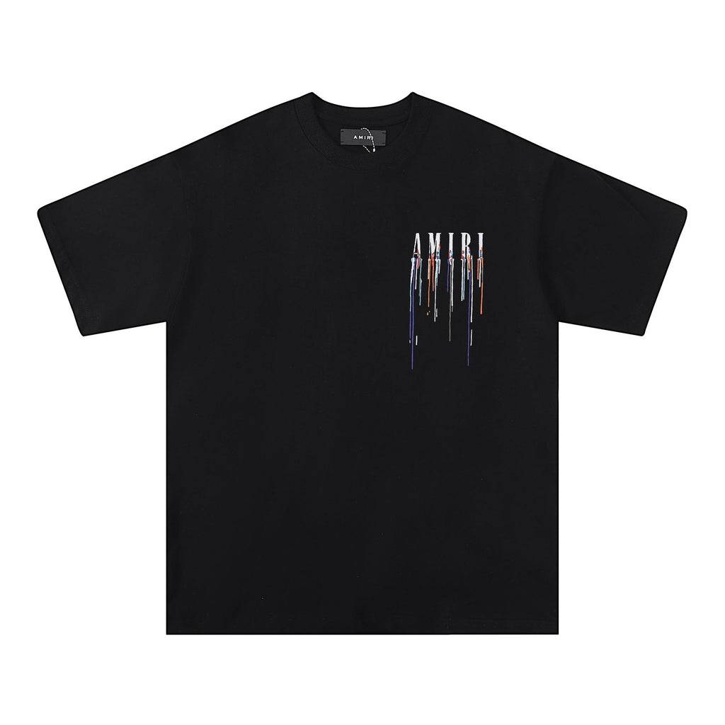AMIRI Paint-Drip Graphic T-Shirt — front