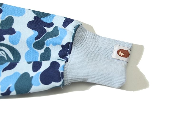 BAPE Camouflage Full-Zip Hoodie — detail