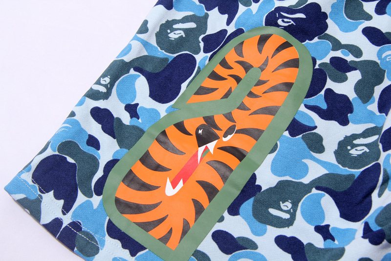 BAPE WGM Camouflage Graphic Shorts — detail